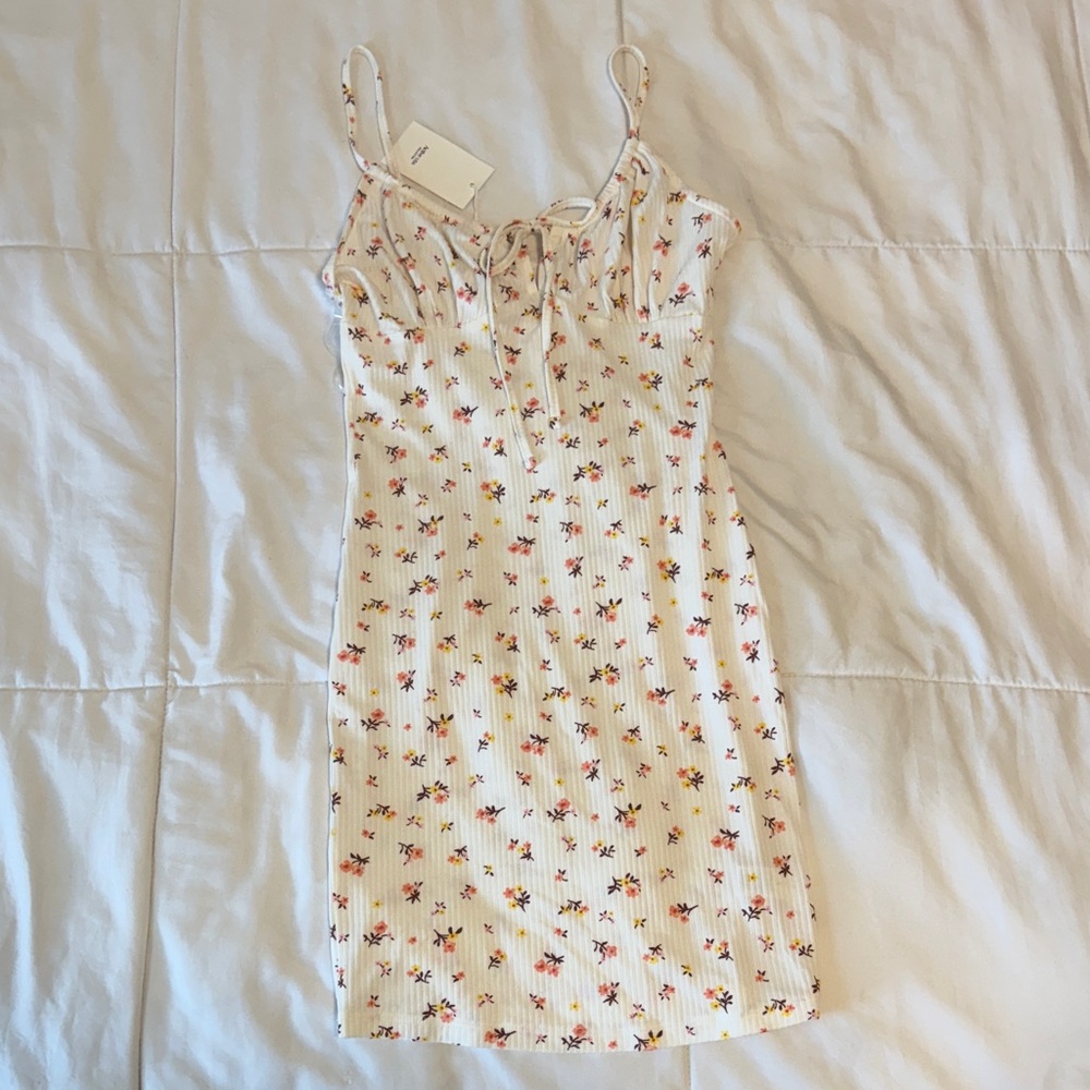 Floral Spaghetti Strap Dress